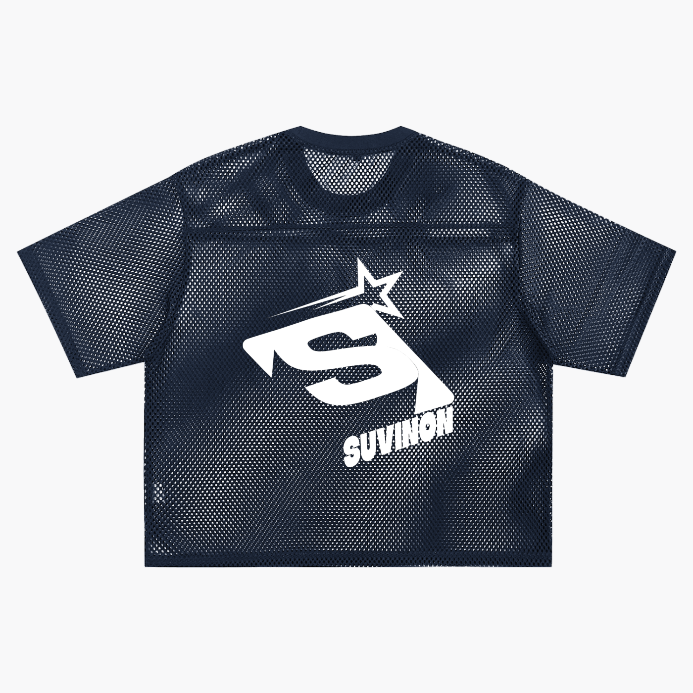 See-through Boxy Net T-shirt