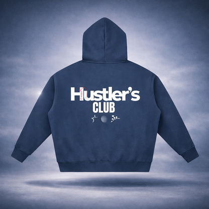 Hustler's Dark Blue Zipper